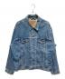LEVI'S（リーバイス）の古着「オーバーサイズデニムジャケット」｜インディゴ