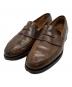 Crockett & Jones（クロケット＆ジョーンズ）の古着「ハーバードウイスキーコードバンローファー」｜ブラウン