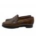 中古・古着 Crockett & Jones (クロケット＆ジョーンズ) ハーバードウイスキーコードバンローファー ブラウン サイズ:不明(アウトソール全長27.5㎝/最大幅10㎝)：70000円