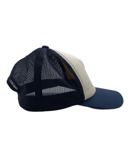 stussy（ステューシー）stussy (ステューシー) CROWN STOCK TRUCKER CAP キャップ ネイビーの古着・服飾アイテム