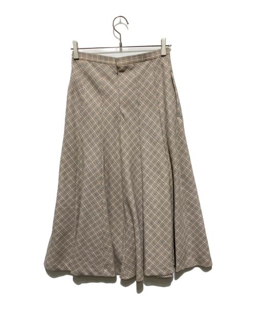 martinique（マルティニーク）martinique (マルティニーク) チェックセットアッププルーバー ベージュ サイズ:2の古着・服飾アイテム