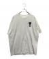 AMI PARIS（アミ パリス）の古着「コラボワッペンTシャツ」｜アイボリー