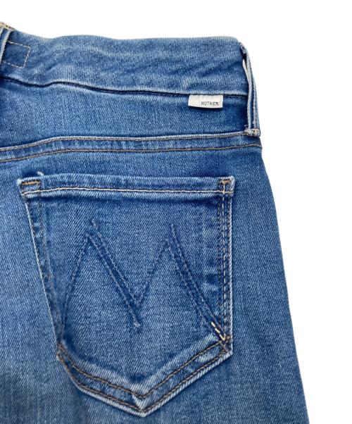 mother（マザー）mother (マザー) ROLLER ワイドレッグ インディゴ サイズ:W25の古着・服飾アイテム