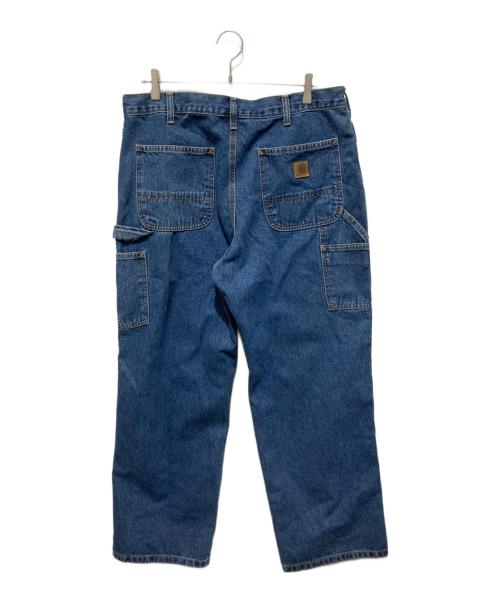 CarHartt（カーハート）CarHartt (カーハート) ダンガリー ワークパンツ ルーズフィット / LOOSE FIT WORK DUNGAREE PANT-DEEPSTONE インディゴ サイズ:36×30の古着・服飾アイテム