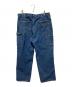 CarHartt (カーハート) ダンガリー ワークパンツ ルーズフィット / LOOSE FIT WORK DUNGAREE PANT-DEEPSTONE インディゴ サイズ:36×30：8000円