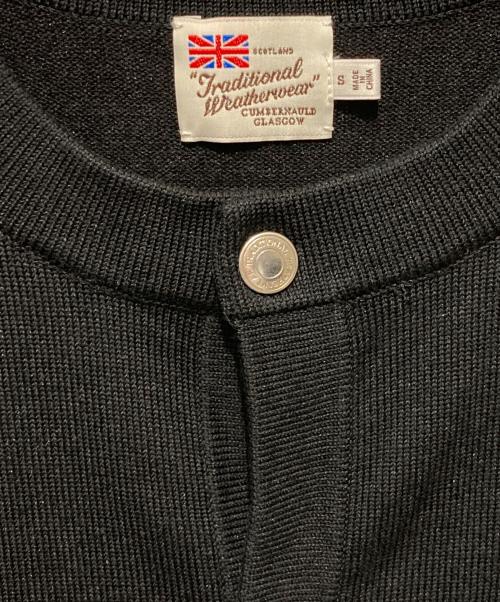 Traditional Weatherwear（トラディショナルウェザーウェア）Traditional Weatherwear (トラディショナルウェザーウェア) ARKLEY KNIT ブラック サイズ:36の古着・服飾アイテム