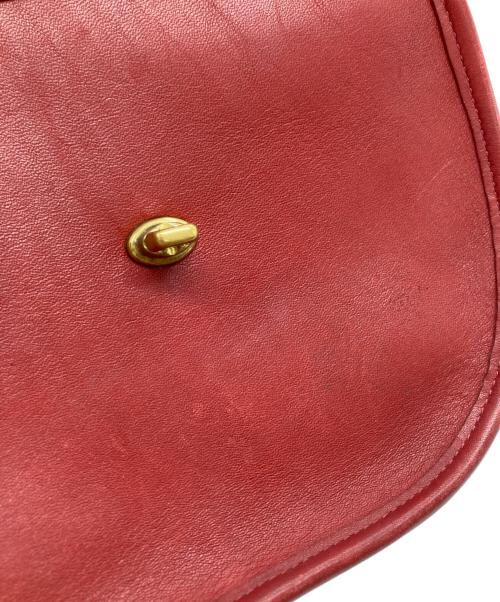 COACH（コーチ）COACH (コーチ) Tan Bella Court レッドの古着・服飾アイテム