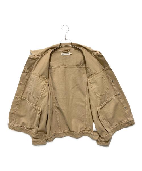 marimekko（マリメッコ）marimekko (マリメッコ) Maridenim Murros コート / 「Maridenim」 Murros / jacket Coat ベージュ サイズ:Lの古着・服飾アイテム