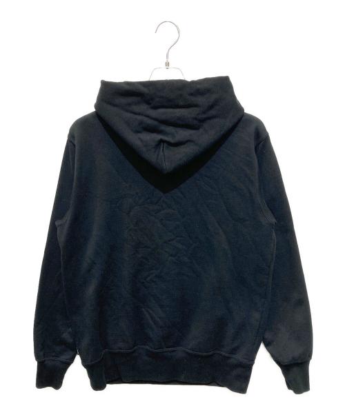 GOD SELECTION XXX（ゴッド セレクション トリプルエックス）GOD SELECTION XXX (ゴッド セレクション トリプルエックス) XXX刺繍デザインパーカー ブラック サイズ:Lの古着・服飾アイテム