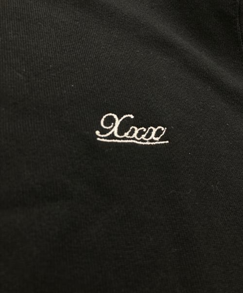 GOD SELECTION XXX（ゴッド セレクション トリプルエックス）GOD SELECTION XXX (ゴッド セレクション トリプルエックス) XXX刺繍デザインパーカー ブラック サイズ:Lの古着・服飾アイテム