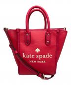 Kate Spadeケイトスペード）の古着「ロゴ2wayミニハンドバッグ」｜ピンク