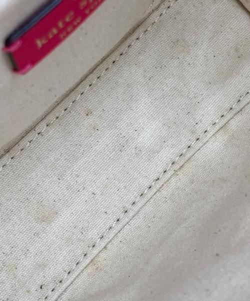 Kate Spade（ケイトスペード）Kate Spade (ケイトスペード) ロゴ2wayミニハンドバッグ ピンクの古着・服飾アイテム
