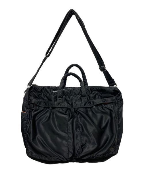 PORTER（ポーター）PORTER (ポーター) TANKER  2WAY BRIEFCASE ブラックの古着・服飾アイテム