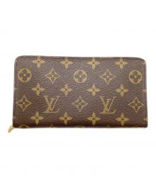LOUIS VUITTON（ルイ ヴィトン）の古着「ポルトモネ・ジップ長財布」｜ブラウン