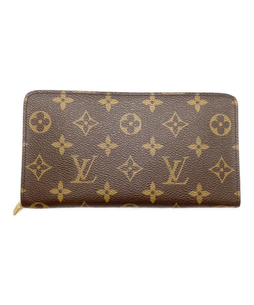 LOUIS VUITTON（ルイ ヴィトン）LOUIS VUITTON (ルイ ヴィトン) ポルトモネ・ジップ長財布 ブラウンの古着・服飾アイテム