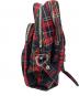 COMME des GARCONS (コムデギャルソン) タータンチェックショルダーバッグ レッド×ネイビー：20000円