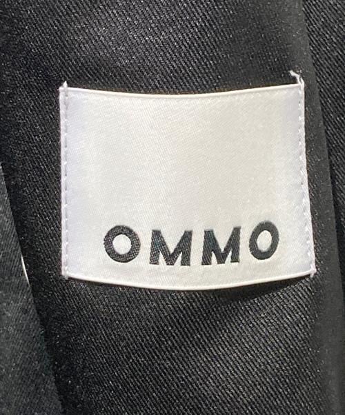 OMMO（オーエムエムオー）OMMO (オーエムエムオー) アップタックハーフスリーブジャケット ブラック サイズ:36 未使用品の古着・服飾アイテム