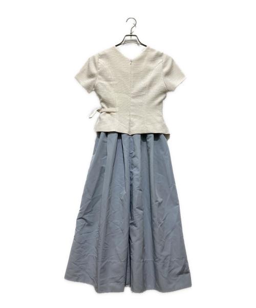 HER LIP TO（ハーリップトゥ）HER LIP TO (ハーリップトゥ) Asymmetrical Belted Docking Dress / アシメトリカルベルテッドドッキングワンピース サイズ:Ｓの古着・服飾アイテム