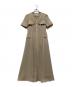 Her lip to（ハーリップトゥ）の古着「Nora Front Zip Dress / ワンピース」｜ベージュ