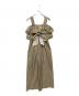 Her lip to (ハーリップトゥ) Double-Tiered Back-Ribbon Jumpsuit ブラウン サイズ:Ｓ：10000円
