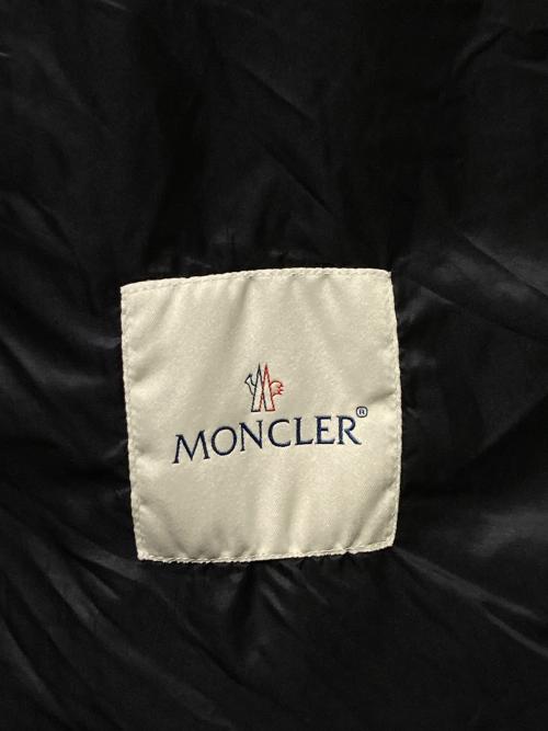 MONCLER（モンクレール）MONCLER (モンクレール) ロングダウンジャケット ブラック サイズ:3の古着・服飾アイテム