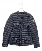 MONCLERモンクレール）の古着「ライトダウンジャケット」｜ブラック