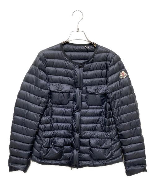 MONCLER（モンクレール）MONCLER (モンクレール) ライトダウンジャケット ブラックの古着・服飾アイテム