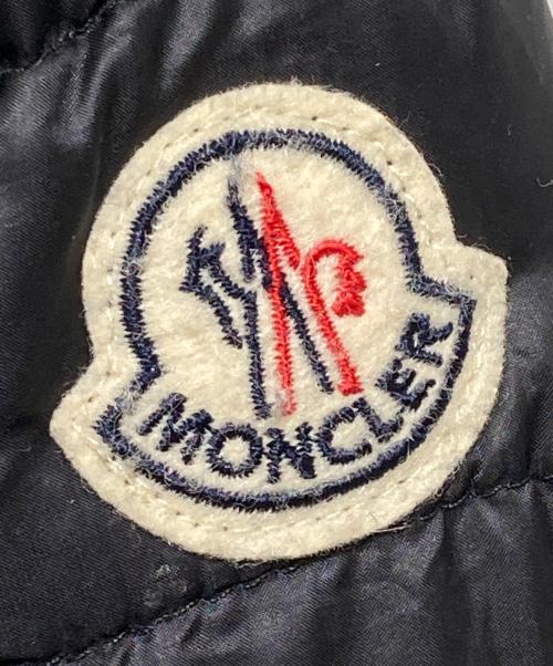 MONCLER（モンクレール）MONCLER (モンクレール) ライトダウンジャケット ブラックの古着・服飾アイテム