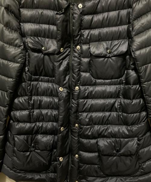 MONCLER（モンクレール）MONCLER (モンクレール) ライトダウンジャケット ブラックの古着・服飾アイテム