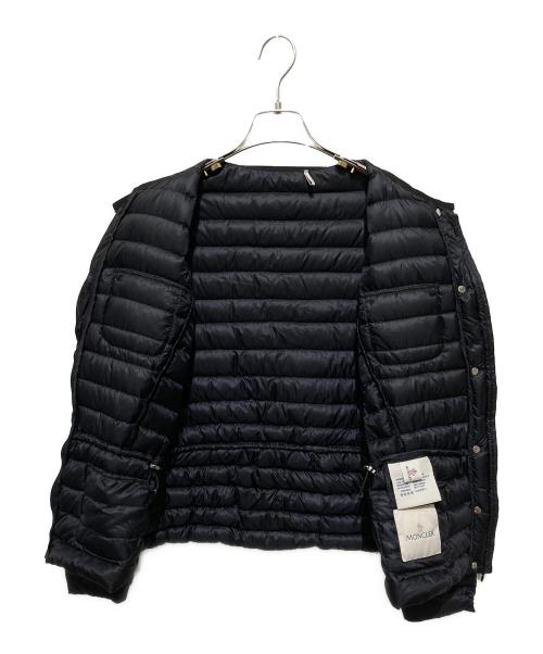 MONCLER（モンクレール）MONCLER (モンクレール) ライトダウンジャケット ブラックの古着・服飾アイテム