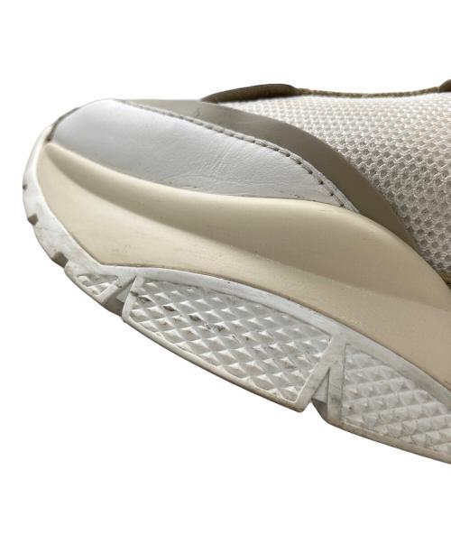 JIMMY CHOO（ジミーチュウ）JIMMY CHOO (ジミーチュウ) レイン/チャンキースニーカー ベージュ サイズ:41の古着・服飾アイテム