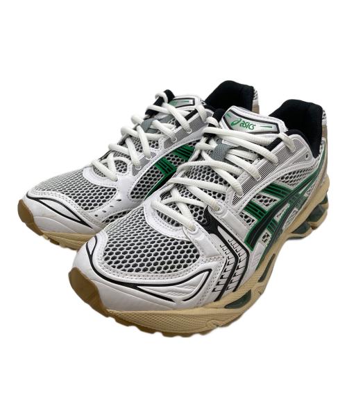 asics（アシックス）asics (アシックス) GEL-KAYANO 14 グリーン×ホワイト サイズ:26.5㎝の古着・服飾アイテム