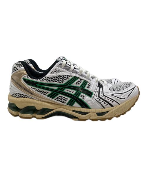 asics（アシックス）asics (アシックス) GEL-KAYANO 14 グリーン×ホワイト サイズ:26.5㎝の古着・服飾アイテム