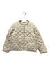 Traditional Weatherwear（トラディショナルウェザーウェア）の古着「ノーカラーキルティングジャケット / ARKLEY」｜アイボリー