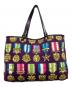 LONGCHAMP (ロンシャン) メダル柄トートバッグ パープル：12000円