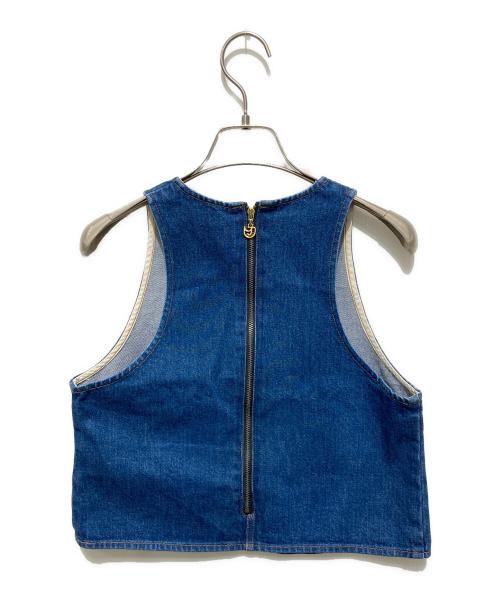 gajess（ガジェス）GAJESS (ガジェス) デニムキャミソール インディゴ サイズ:38の古着・服飾アイテム