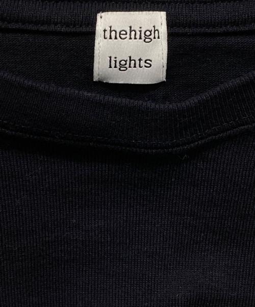 THEHILIGHTS（ザ・ハイライツ）THEHILIGHTS (ザ・ハイライツ) ビッグ長袖カットソー ネイビー サイズ:FREEの古着・服飾アイテム