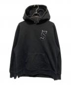 SUPREMEシュプリーム）の古着「22FWデビルSロゴフーデッドスウェットシャツ」｜ブラック