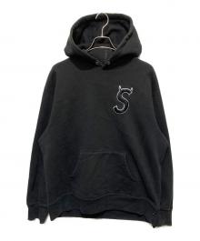 SUPREME（シュプリーム）の古着「22FWデビルSロゴフーデッドスウェットシャツ」｜ブラック