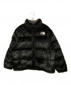 THE NORTH FACE×SUPREMEザ ノース フェイス×シュプリーム）の古着「フォークス ファー ヌプシ ジャケット "ブラック"」｜ブラック