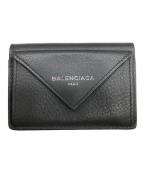 BALENCIAGAバレンシアガ）の古着「3つ折り財布」｜グレー