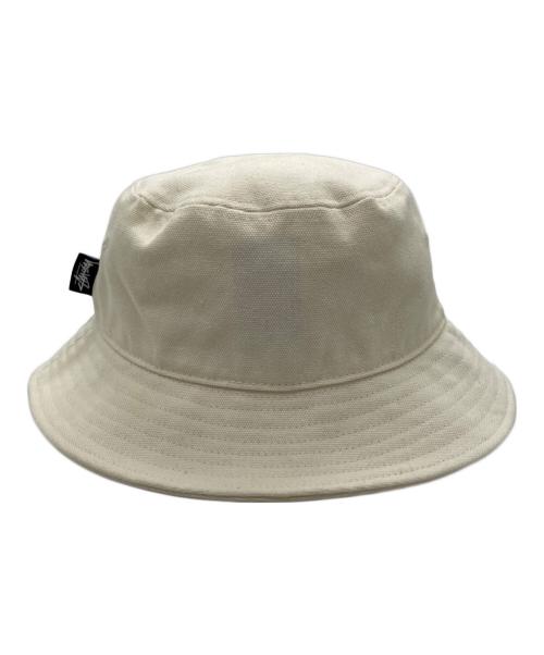 stussy（ステューシー）stussy (ステューシー) COMME des GARCONS (コムデギャルソン) CDG CANVAS BUCKET HAT アイボリー サイズ:不明の古着・服飾アイテム