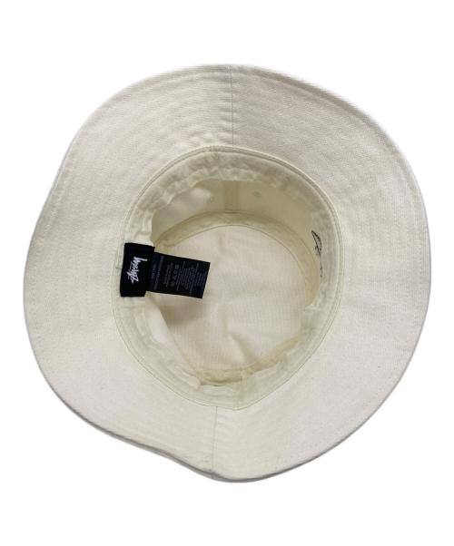 stussy（ステューシー）stussy (ステューシー) COMME des GARCONS (コムデギャルソン) CDG CANVAS BUCKET HAT アイボリー サイズ:不明の古着・服飾アイテム