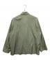 AURALEE (オーラリー) WOOL HERRINGBONE OVER SHIRT グリーン サイズ:4：40000円