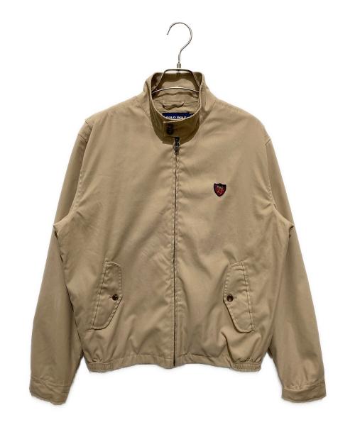 POLO GOLF（ポロ ゴルフ）POLO GOLF (ポロ ゴルフ) シールド型ロゴワッペンスイングトップ ブラウン サイズ:Ｓの古着・服飾アイテム