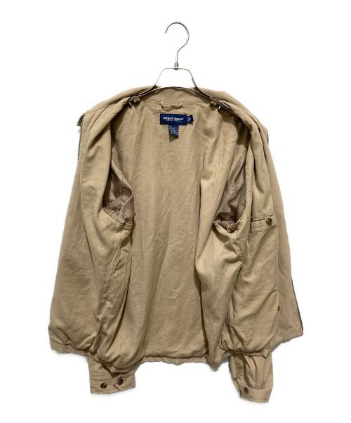 POLO GOLF（ポロ ゴルフ）POLO GOLF (ポロ ゴルフ) シールド型ロゴワッペンスイングトップ ブラウン サイズ:Ｓの古着・服飾アイテム