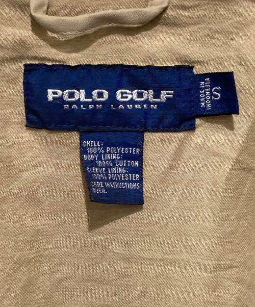 POLO GOLF（ポロ ゴルフ）POLO GOLF (ポロ ゴルフ) シールド型ロゴワッペンスイングトップ ブラウン サイズ:Ｓの古着・服飾アイテム
