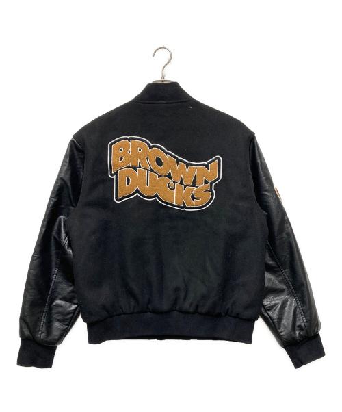 Carhartt WIP（カーハート ワーク イン プログレス）CARHARTT WIP (カーハート ワーク イン プログレス) BROWN DUCKS BOMBER ブラック サイズ:Mの古着・服飾アイテム