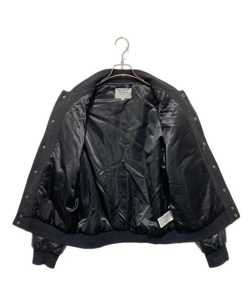 Carhartt WIP（カーハート ワーク イン プログレス）CARHARTT WIP (カーハート ワーク イン プログレス) BROWN DUCKS BOMBER ブラック サイズ:Mの古着・服飾アイテム