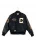 CARHARTT WIP（カーハート ワーク イン プログレス）の古着「BROWN DUCKS BOMBER」｜ブラック